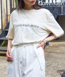 Calvin Klein/【Calvin Klein / カルバンクライン】フロントロゴ プリント Tシャツ 半袖 クルーネック 40DC813/505985987