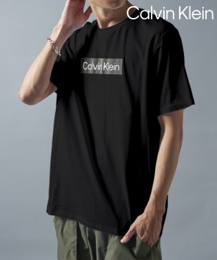 Calvin Klein/【Calvin Klein / カルバンクライン】フロントロゴ プリント Tシャツ 半袖 クルーネック 40QM853/505985991