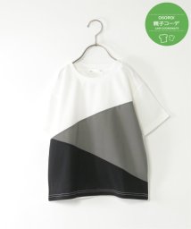 ikka kids/【親子おそろい】速乾COOL斜め切り替えTシャツ（120〜160cm）/506063988