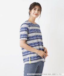 Leilian(レリアン)/Ｔシャツ【Leilian WHITE LABEL】/ネイビー