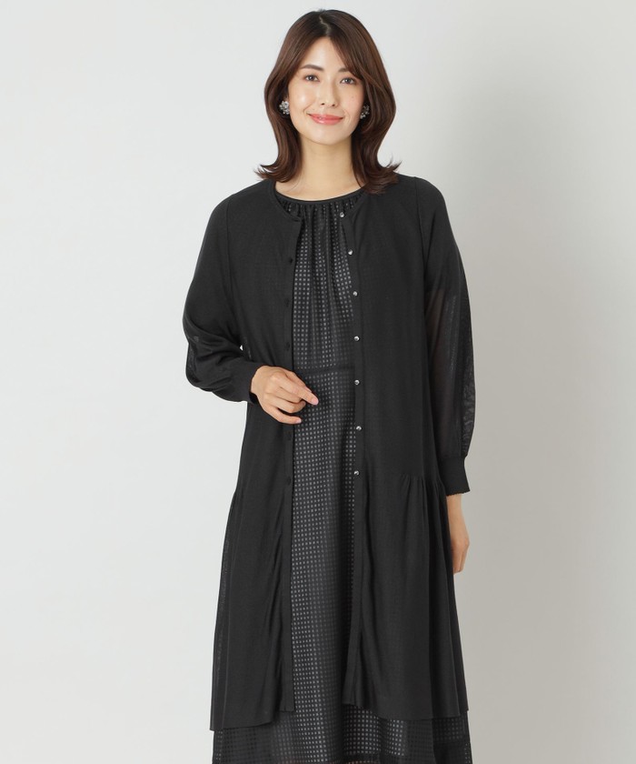 トゥービーシックブルゾン TO BE CHIC ブルゾン アウター ストレッチタフタ ブルゾン