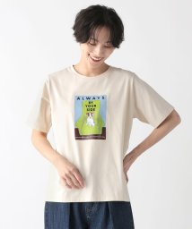 Afternoon Tea LIVING/ドッグプリントTシャツ/506121465