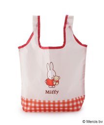 one'sterrace(ワンズテラス)/【先行販売】Dick Bruna miffy エコバッグ ギンガム/レッド（962）