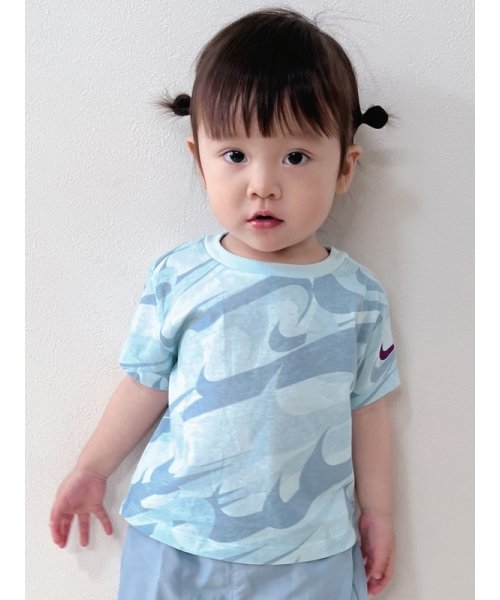 NIKE(NIKE)/トドラー(90－100cm) Tシャツ NIKE(ナイキ) NKG PREP IN YOUR STEP TEE/LIGHT BLUE