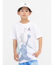 Jordan(ジョーダン)/ジュニア(140－170cm) Tシャツ JORDAN(ジョーダン) JDB GRADIENT STACKED JM SS TEE/WHITE×BLUE