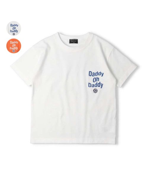 DaddyOhDaddy(ダディオダディ)/【子供服】 Daddy Oh Daddy (ダディオダディ) 日本製 バックプリント半袖Tシャツ140cm～160cm V32829/ホワイト