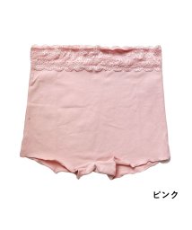 PINK PINK PINK(ピンクピンクピンク)/ショーツ コットン95％ 脚口ゆったり 締め付けない ふんどしショーツ まるで履いてない おやすみパンツ/ピンク