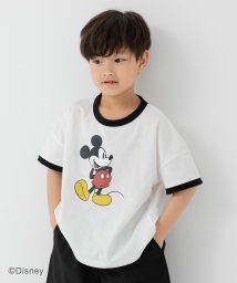 chil2(チルツー)/〈ディズニー/ミッキーマウス〉半袖Tシャツ/ホワイト