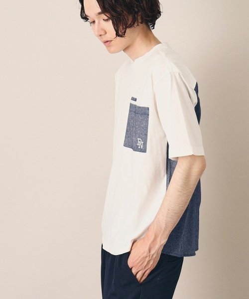 Dessin(デッサン)/【洗える】ハイブリットTシャツ/ホワイト（001）