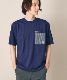 Dessin(デッサン)/【洗える】ハイブリットTシャツ/ネイビー（094）