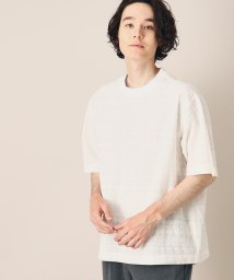 Dessin/インド刺繍クルーネックTシャツ/506121757