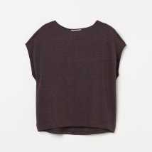 HELIOPOLE/LINEN T SHIRT/506121850