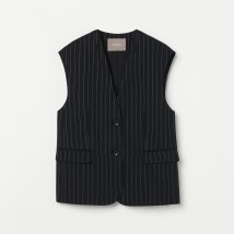 HELIOPOLE/STRIPE BIG GILET/506121852