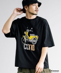 Rocky Monroe/プリントT コラボ ホンダ HONDA Tシャツ 半袖 メンズ レディース カットソー オーバーサイズ ビッグシルエット リラックス ゆったり クルーネック ル/506121880