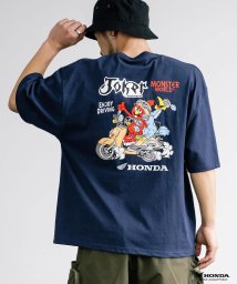 Rocky Monroe/プリントT コラボ ホンダ HONDA Tシャツ 半袖 メンズ レディース カットソー オーバーサイズ ビッグシルエット リラックス ゆったり クルーネック ル/506121880