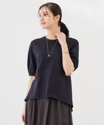 J.PRESS LADIES/【WEB限定カラーあり・抗菌消臭・吸水速乾】サッカージャージー 5分袖 ペプラム カットソー/506121984