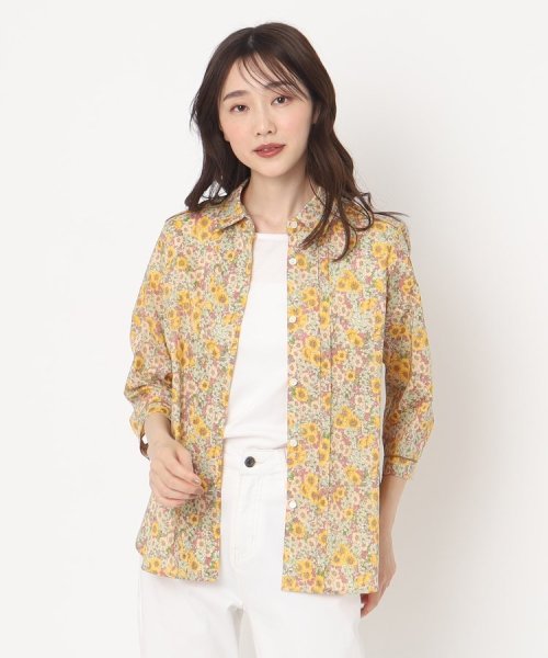 リバティプリント7分袖ブラウス リバティプリント7分袖ブラウス リバティプリント7分袖ブラウス U1721589179(13200円)