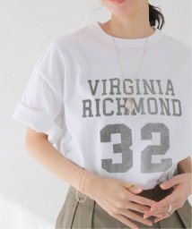 journal standard  L'essage (ジャーナルスタンダード　レサージュ)/《追加予約》【32】ロゴピグメントTシャツ/ホワイト