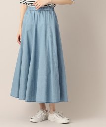 Dessin/綿麻デニム切替スカート（XS～L）/506122176
