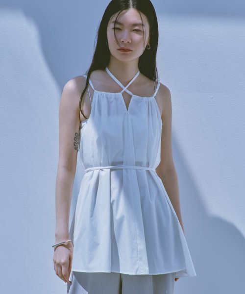 DRESSTERIOR(ドレステリア)/CODE A｜design cami blouse/ホワイト（001）