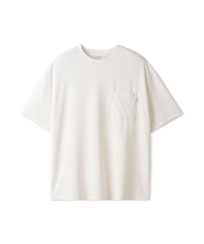 【接触冷感】【HOMME】ジェラートピケロゴバックプリントTシャツ