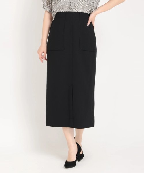 アウトポケットタイトスカート 