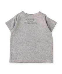 DENIM DUNGAREE(デニムダンガリー)/ビンテージ天竺 PEACE Tシャツ/グレー