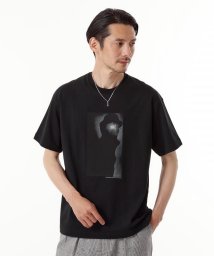 TAKEO KIKUCHI(タケオキクチ)/【THE FLAGSHIP】アーカイブ フォトTシャツ「ポートレイト」/ブラック（019）