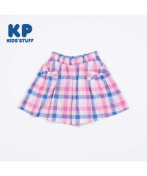 KP(ケーピー)/KP(ケーピー)チェック柄キュロット140～160/ピンク