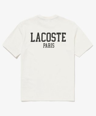 GLOSTER/【LACOSTE/ラコステ】バックプリント クルーネックTシャツ ワンポイントロゴ/506122279