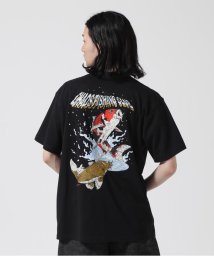 BEAVER(ビーバー)/Chaos Fishing Club NISHIKI CREW NECK T－SHIRT/ブラック