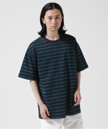 BEAVER(ビーバー)/Acy/エーシー　SS BORDER TEE ボーダーＴ/ブルー