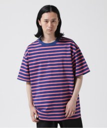 BEAVER(ビーバー)/Acy/エーシー　SS BORDER TEE ボーダーＴ/ネイビー