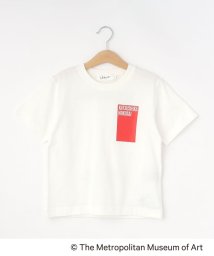 Dessin(kids)(デッサン　キッズ)/【THE MET】コラボTシャツ/ホワイト（001）