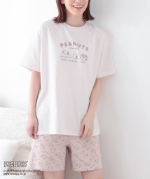 Honeys/スヌーピー／ルームウェア（上下セット） ルームウェア パジャマ 部屋着 Tシャツ /506122951