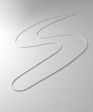 COCOSHNIK ONHITSCH/シルバー デザインチェーン スネークネックレス（90cm）/506123281