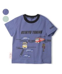 moujonjon/【子供服】moujonjon (ムージョンジョン)【ネット限定】京急電鉄電車路線図半袖Tシャツ 90cm～130cm F32818/506123580