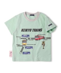 moujonjon/【子供服】moujonjon (ムージョンジョン)【ネット限定】京急電鉄電車路線図半袖Tシャツ 90cm～130cm F32818/506123580