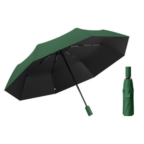BACKYARD FAMILY(バックヤードファミリー)/日傘 折りたたみ 晴雨兼用 レディース メンズ aypl08/ダークグリーン