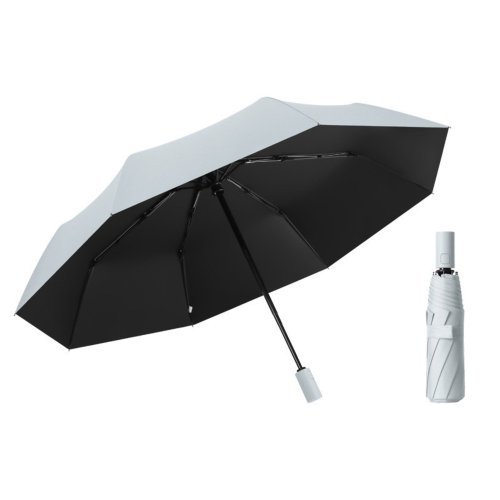 BACKYARD FAMILY(バックヤードファミリー)/日傘 折りたたみ 晴雨兼用 レディース メンズ aypl08/ライトグレー