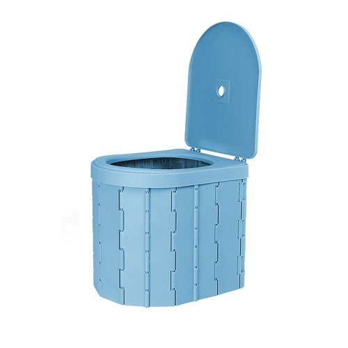 BACKYARD FAMILY(バックヤードファミリー)/折り畳み 簡易トイレ kgoods74/ブルー