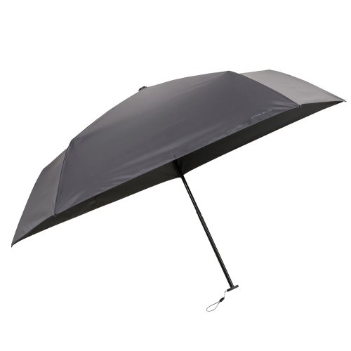 BACKYARD FAMILY(バックヤードファミリー)/mabu マブ ACTIVE 遮光率100％ 晴雨兼用 折りたたみ傘/グレー