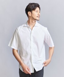 BEAUTY&YOUTH UNITED ARROWS/【WEB限定 WARDROBE SMART】クリアポプリン ワイドカラー スキッパーシャツ/506124025