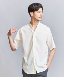 BEAUTY&YOUTH UNITED ARROWS/【WEB限定 WARDROBE SMART】ドレープ  バンドカラー スキッパーシャツ/506124026