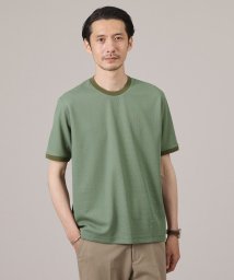 TAKEO KIKUCHI(タケオキクチ)/【抗菌防臭/日本製】ハイブリッド サーフニット Tシャツ/カーキ（027）