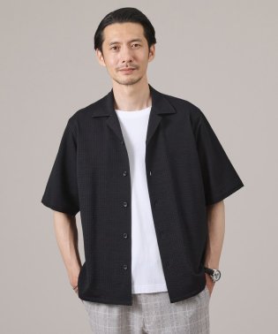 TAKEO KIKUCHI/【抗菌防臭/日本製】サッカージャージ オープンカラーシャツ/506124332