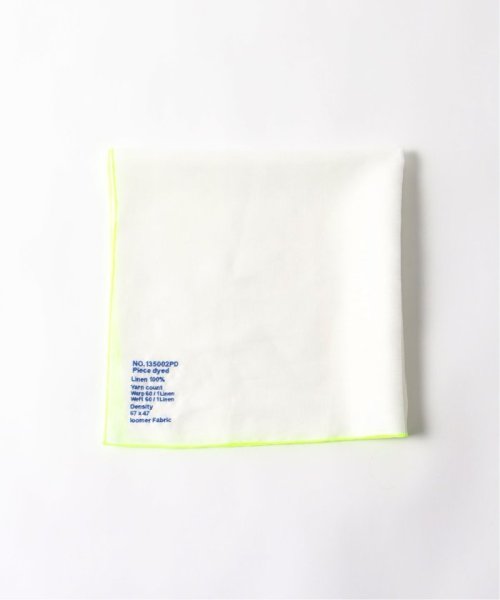 EDIFICE(エディフィス)/LOOMER (ルーマー) Embroidery Cloth－Big LM124－LC049/ホワイト