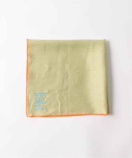 EDIFICE(エディフィス)/LOOMER (ルーマー) Embroidery Cloth－Big LM124－LC049/イエロー