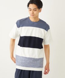 SHIPS Colors  MEN/SHIPS Colors:〈手洗い可能〉切り替え ボーダー TEE◇/506124537
