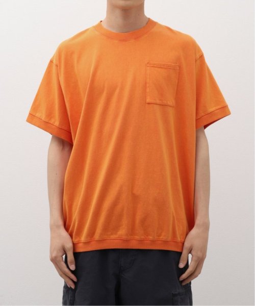 JOURNAL STANDARD(ジャーナルスタンダード)/【MALL/モール】フェードカラーポケTシャツ/オレンジB